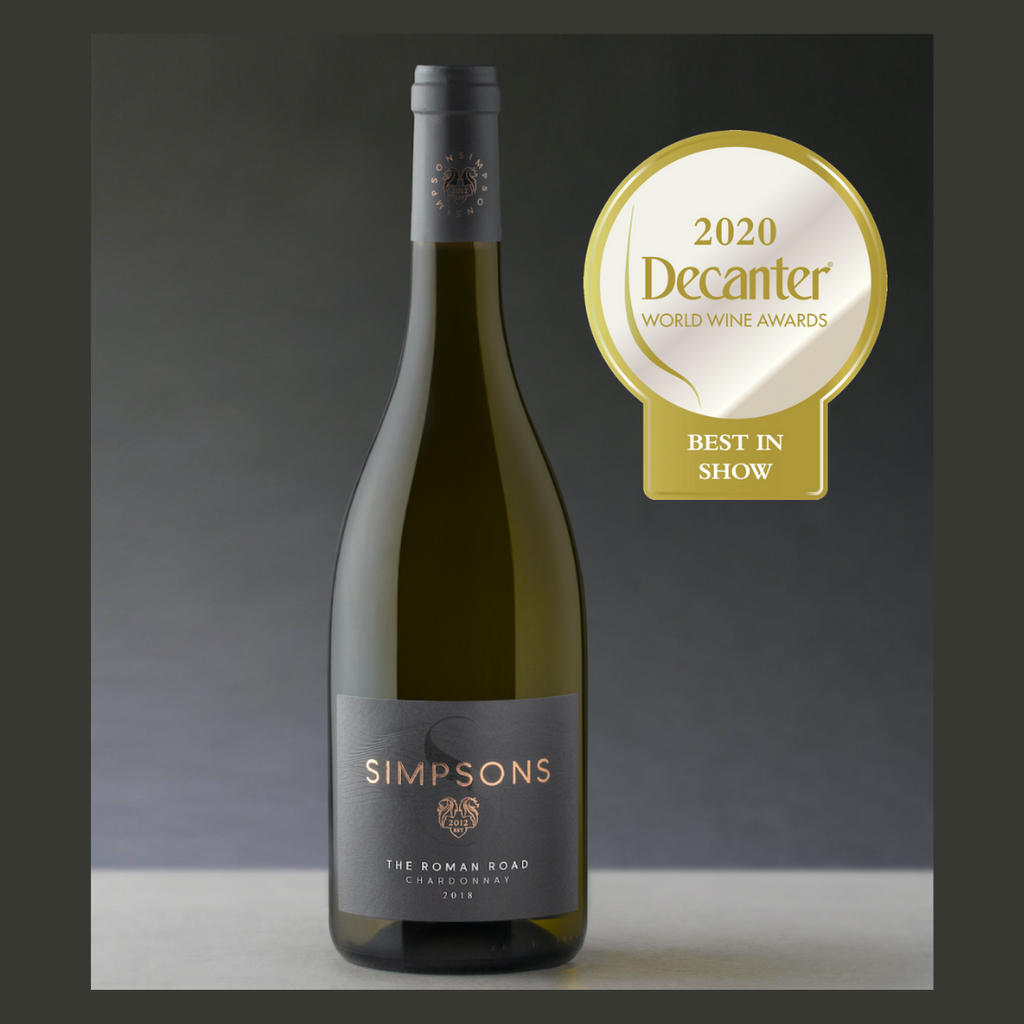 The Roman Road Chardonnay 2018 Awarded “Best In Show”
